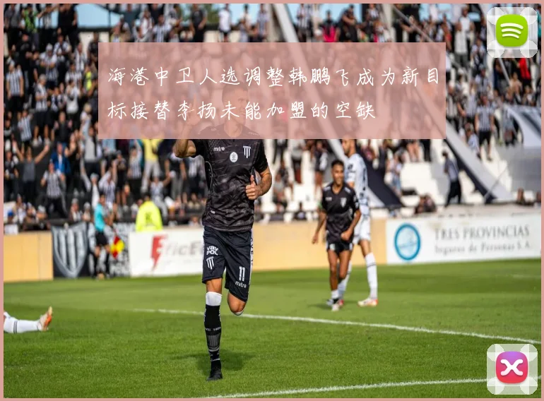 海港中卫人选调整韩鹏飞成为新目标接替李扬未能加盟的空缺